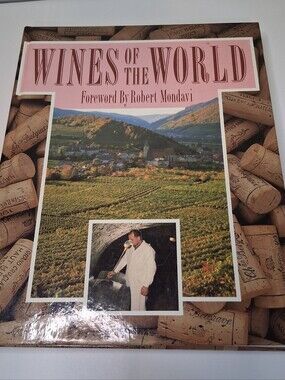 Wines of the World Hardcover Book - Pink & Cork Cover